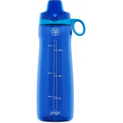 NEW Pogo BPA-Free Plastic Water Bottle with Chug Lid, 32 oz.