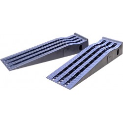 NEW WITH ISSUE  MaxxHaul 50709 Detachable/extendable Car Ramp Set, Portable Car Ramps with 3,250 lbs Maximum Weight Capacacity Each; 6,500 lbs Per Pair