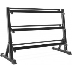 NEW  CAP Barbell 3-Tier Dumbbell Storage Rack | 51-Inch | Black