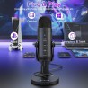 NEW ZealSound USB Microphone,Condenser Computer PC Mic,Plug&Play Gaming Microphones for PS 4&5.Headphone Output&Volume Control,Mic Gain Control,Mute Button for Vocal,YouTube Podcast on Mac&Windows(Black)
