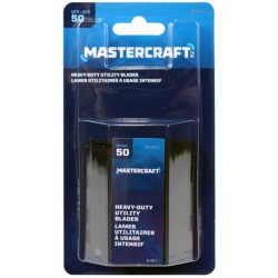 NEW Mastercraft Heavy-Duty Utility Blades, 50-pk