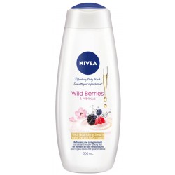 NEW NIVEA Wild Berry and Hibiscus Body Wash, 500mL