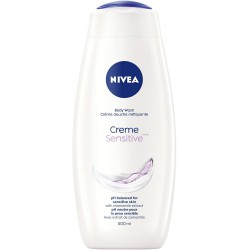 NEW NIVEA Creme Sensitive Body Wash, 500mL