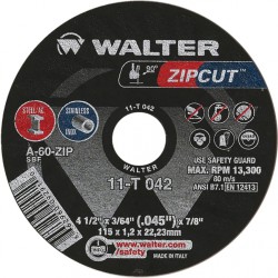 NEW Walter ZIPCUT 4-1/2 Cut-Off Wheel