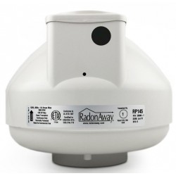 NEW RadonAway RP145c Radon Fan P/N 23030-1 Inlet/outlet Diameter of 4.5