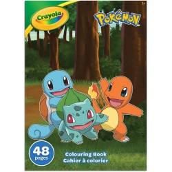 NEW Crayola - Pokemon Colouring book - 48 pages