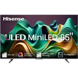 AS IS - SEE PHOTOS - SALVAGE - Hisense 85U68N-85 inch Mini-LED QLED 4K Smart Google TV with Full Array Local Dimming, HDR10/HDR10+/HLG, MEMC, Sports Mode, Game Mode Plus