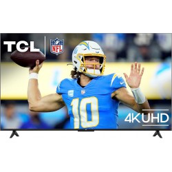 AS IS - SEE PHOTOS - SALVAGE - TCL 55-Inch Class S4 4K LED Smart TV with Fire TV (55S450F-CA, 2023 Model), Dolby Vision HDR, Dolby Atmos, Alexa Built-in, Apple Airplay Compatibility, Streaming UHD Television, Black