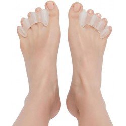 NEW SMALL - Correct Toes, The Original Toe Spacers, Unisex, Clear, Medium