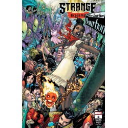 STRANGE ACADEMY #8 RAMOS MARDI GRAS VAR MARVEL COMICS