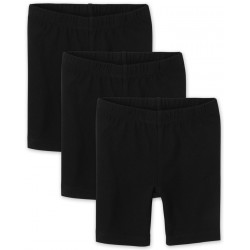 NEW SIZE 12-18 MONTHS The Children's Place Toddler Girls Bike Shorts 3-Pack in Black | Cotton