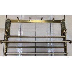 NEW Golden Bathroom Towel Rack