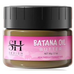 NEW EXP: 12/19/2026 - SEVICH Hair Butter with 100% Pure Raw Batana Oil - From Honduras for Growth, Repairing Damaged Tresses, Nourishing Thin Scalp and Promoting Regrowth, Suitable for All Hair Types, 2.1Oz