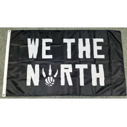 NEW Large 5FT X 3FT Toronto Raptors WE THE NORTH NBA Basketball