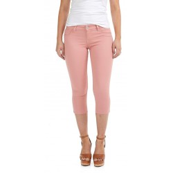 NEW SIZE 8 Suko jeans Women's Denim Capris Stretch 18148 Pink