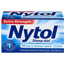 NEW EXP FEB 2026 Nytol Sleep Aid Caplets, 20 Count