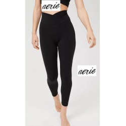 NEW WOMENS LARGE OFFLINE By Aerie Real Me High Waisted Crossover Legging