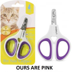 NEW Pet Nail Clippers, OneCut New Upgrade Version Cat & Kitten Claw Nail Clippers for Trimming, Professional Pet Nail Clippers Best for a Cat, Puppy, Kitten & Small Dog