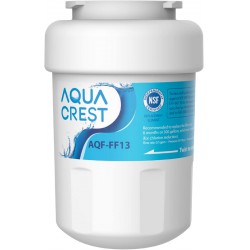 NEW AQUA CREST AQF-FF13 Replacement for GE® MWF®, SmartWater® MWFP, MWFINT, MWFA, GWF, HDX FMG-1, GSE25GSHECSS, WFC1201, RWF1060, Kenmore 9991,197D6321P006 Refrigerator Water Filter