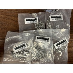 5 NEW BAGS OF ASSORTED HARDWARE