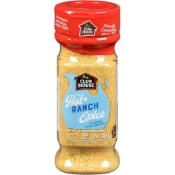 NEW BBD: MARCH 21, 2025 Club House, Quality Natural Herbs & Spices, Hot & Ranch Seasoning, 165g