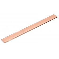 NEW Copper Flat Bar, 0.12 Thickness x 0.79 Width x 7.87 Length Copper Bus Bar Stock Plate Mill for Electrical (3mm x 20mm x 200mm)