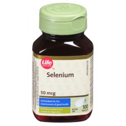 NEW EXP: 01/2028 Life Brand Selenium 50mcg 100 TAB