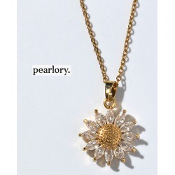 NEW PEARLORY GOLD PLATED Ray of Sun Necklace