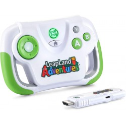 NEW LeapFrog LeapLand Adventures Learning TV Video Game - English Edition, Wireless Controller with Plug-and Play HDMI Game Stick, Kids Age 3+