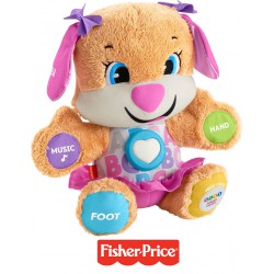 NEW Fisher-Price Baby & Toddler Toy Laugh & Learn Smart Stages Sis Musical Plush with Lights & Phrases for Infants Ages 6+ Months