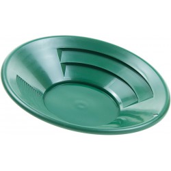 NEW SE GP1012G10 10-Inch Green Gold Pan, Plastic Body, Dual Riffles