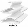 NEW 60 PACK GoodtoU Baby Hangers 60Pack White Baby Clothes Hangers Bulk Kids Plastic Hangers Toddler/Infant Hangers for Closet