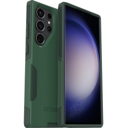 NEW OtterBox Galaxy S23 Ultra Commuter Series Case - TREES COMPANY (Green), slim & tough, pocket-friendly, with port protection
