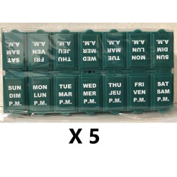 5 NEW CENTRUM AM/PM PILL HOLDERS