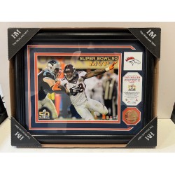 NEW THE HIGHLAND MINT SUPERBOWL 50 MVP - VON MILLER, DENVER BRONCOS, LIMITED EDITION - 0015 0F 5000