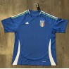 NEW ADIDAS ITALY EURO 2024 BLUE JERSEY MEN'S MED