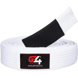 new G4 Jiu Jitsu BJJ Belts Brazilian Adult A3 WHITE