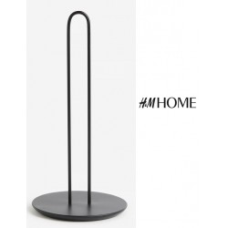 NEW H&M HOME 100% IRON Kitchen Paper Towel Holder, BLACK