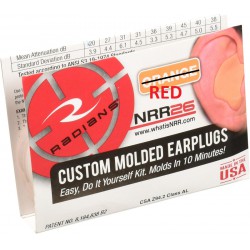 NEW Radians Custom Molded Earplugs, RED