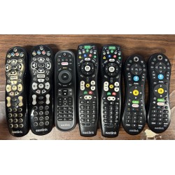 7 AS IS TV REMOTES