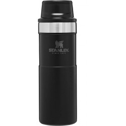 VERY LIGHTLY HANDLED Stanley Classic Trigger Action Travel Mug 16 oz Leak Proof + Packable Hot & Cold Thermos Double Wall Vacuum Insulated Tumbler