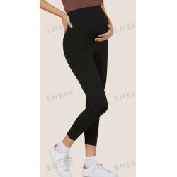 NEW XL SHEIN BASICS Maternity Adjustable Waist Leggings