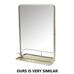 NEW Tomey Metal Flat Wall Mirror