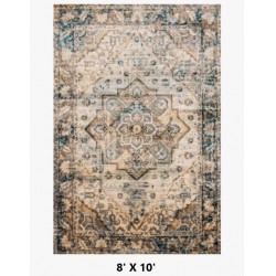 NEW 8' X 10'  Isadora Rug 02 | Oatmeal / Bark