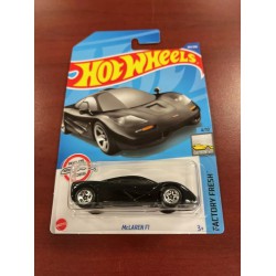 NEW - 2022 hot wheels mclaren f1 factory fresh 4/10 black