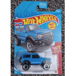 NEW - Hot Wheels | 2021 | '21 Ford Bronco | Blue | Then & Now | NEW