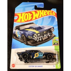 NEW - 2023 Hot Wheels HW Slammed #2/5  Custom '68 Camaro Blue Finish