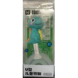 NEW - 360° Silicon Kids Brush Suitable For Kids (Green)