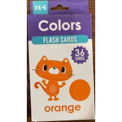 NEW 36PCS COLORS FLASH CARDS