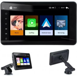 AS IS KOODEA 7 IPS Touch Screen w Apple Wireless CarPlay Android Auto Bluetooth *947Z